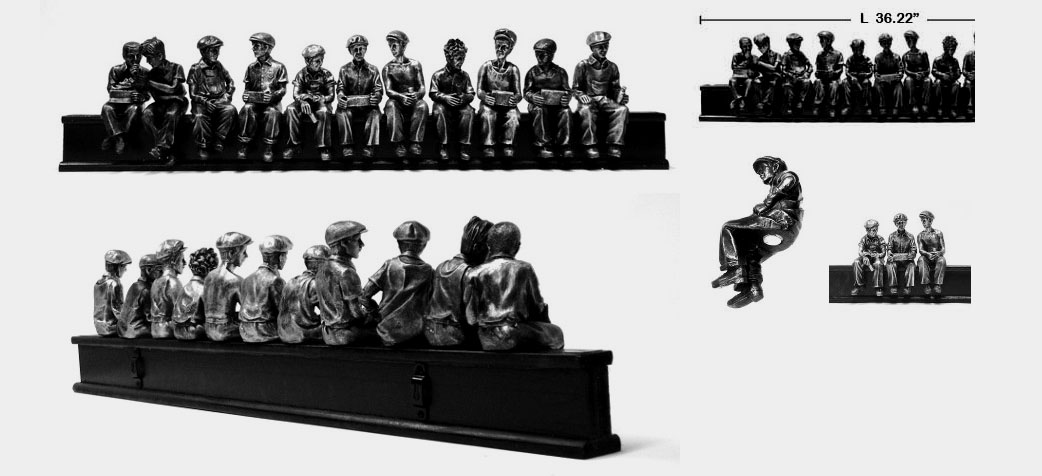 Steelworker Sculpture